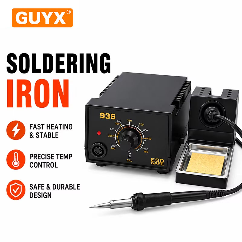 Diy Electronics Tools - Stasiun Penyolderan Suhu Konstan 936, Suhu