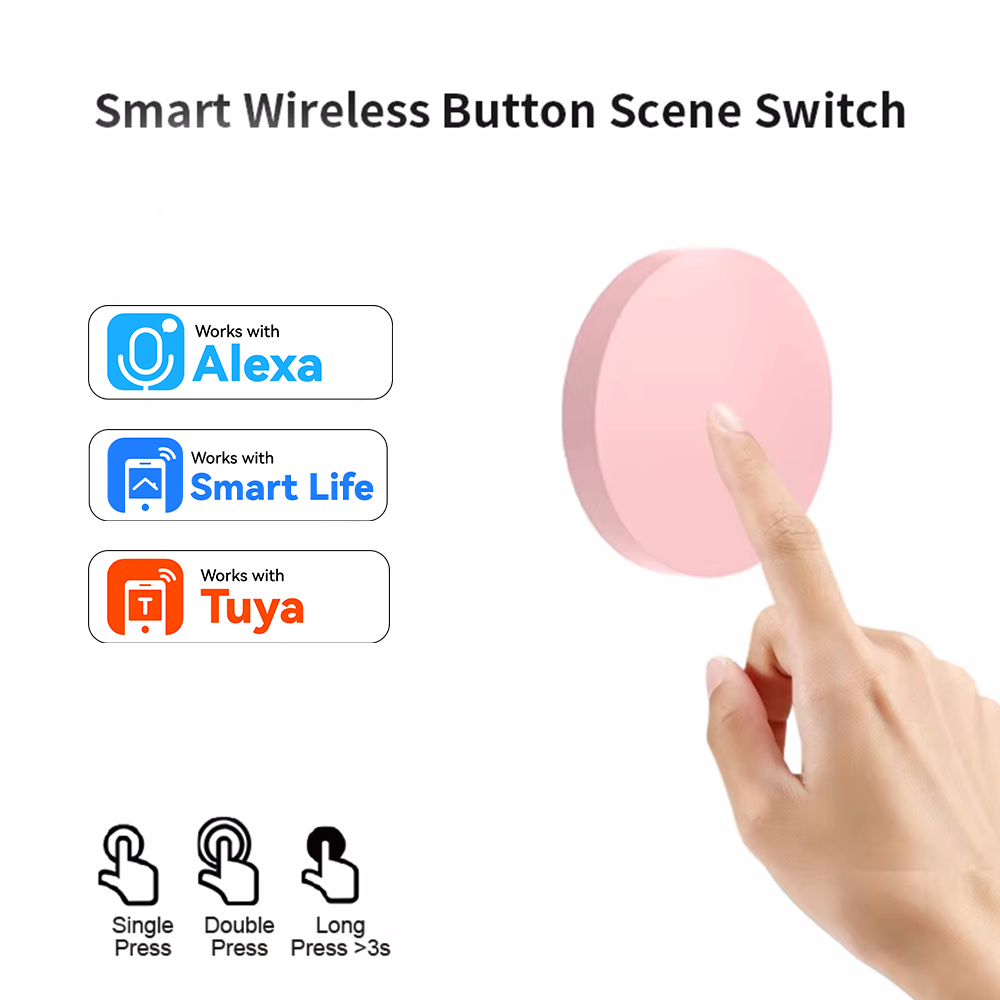Diy Electronics Button - Tombol Nirkabel Pintar ZigBee untuk Tuya