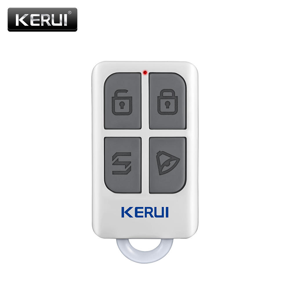 Diy Electronics Button - KERUI Gantungan Kunci 4 Tombol Remote