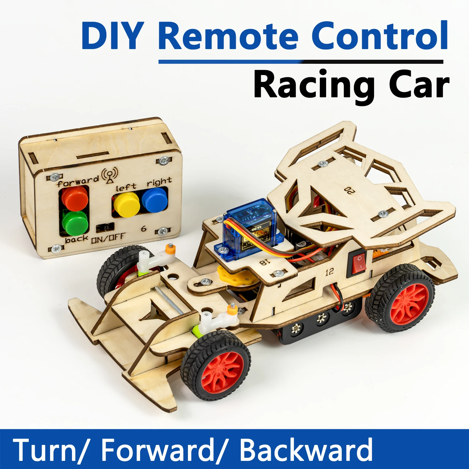Diy Electronics Projects For Students - Kit Mobil Kemudi Remote Control DIY