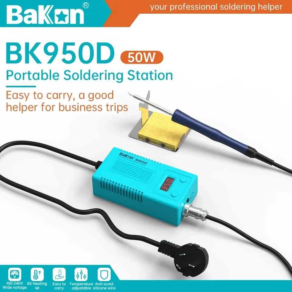 Diy Electronics Tools - Stasiun Solder Bakon BK950D T12 Pengaturan