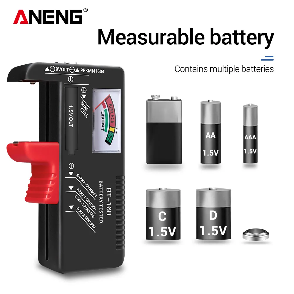 Diy Electronics Test Equipment - ANENG BT-168/ BT-168D Penguji Kapasitas Baterai