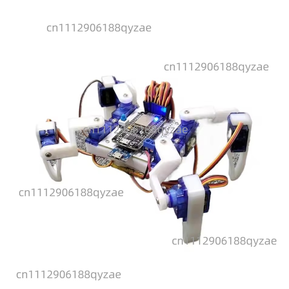 Diy Innovative Electronics - Laba-laba Berkaki Empat, Robot Bionik, Pembuat