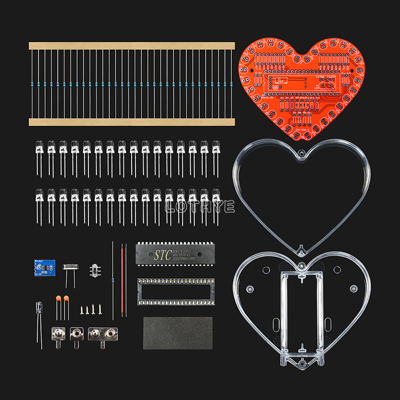 Diy Electronics Tool Kit - RGB lampu air mengalir warna-warni, peralatan