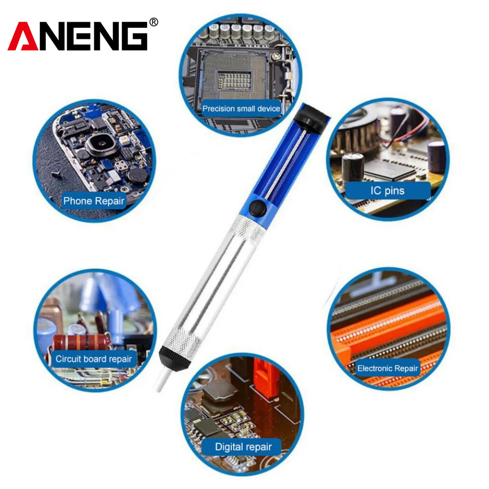 Diy Electronics Lab - Pompa Desolder ANENG, Alat Penghisap Timah