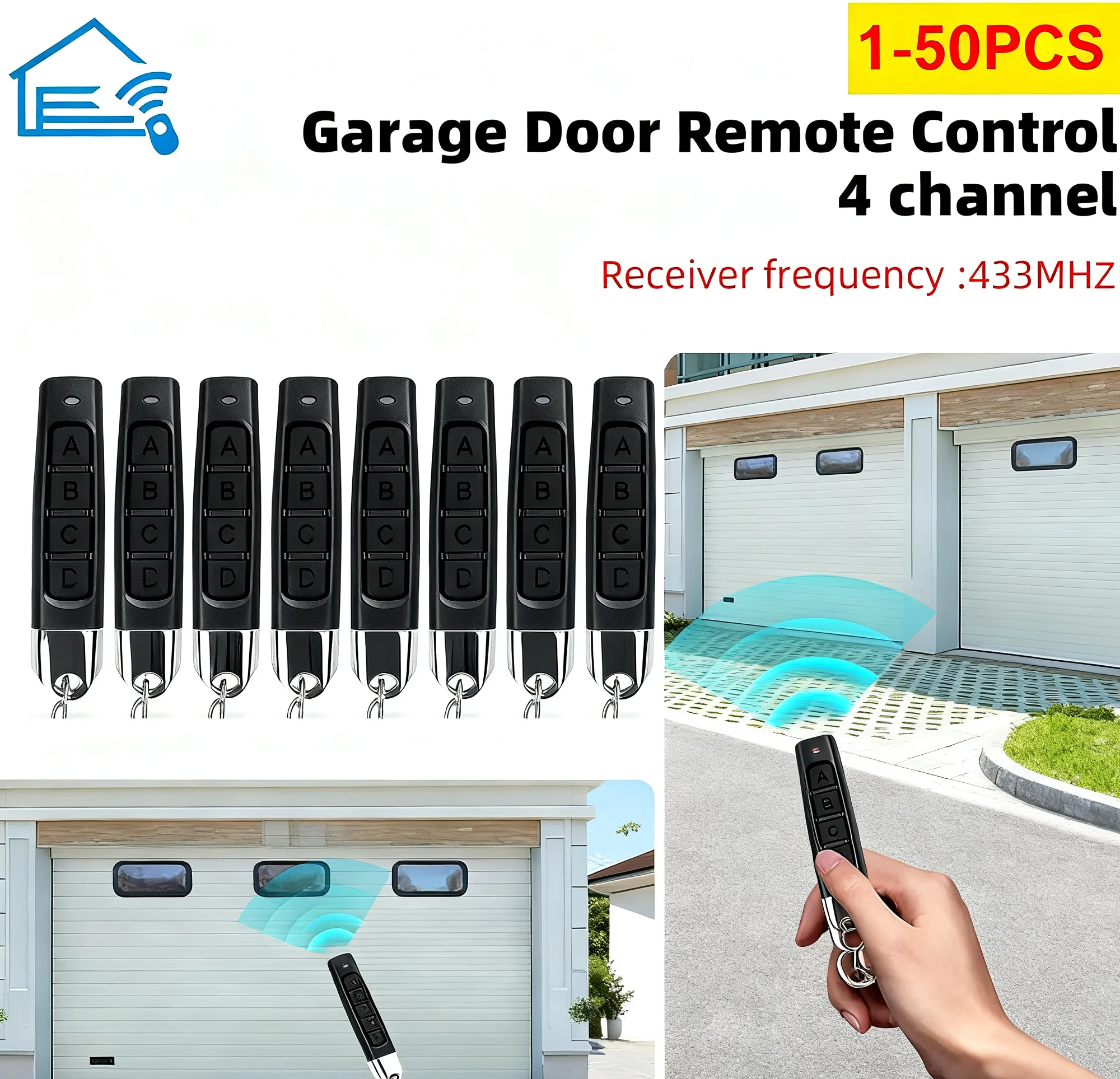 Diy Electronics Button - Remote Control 433MHz Pembuka Pintu Garasi