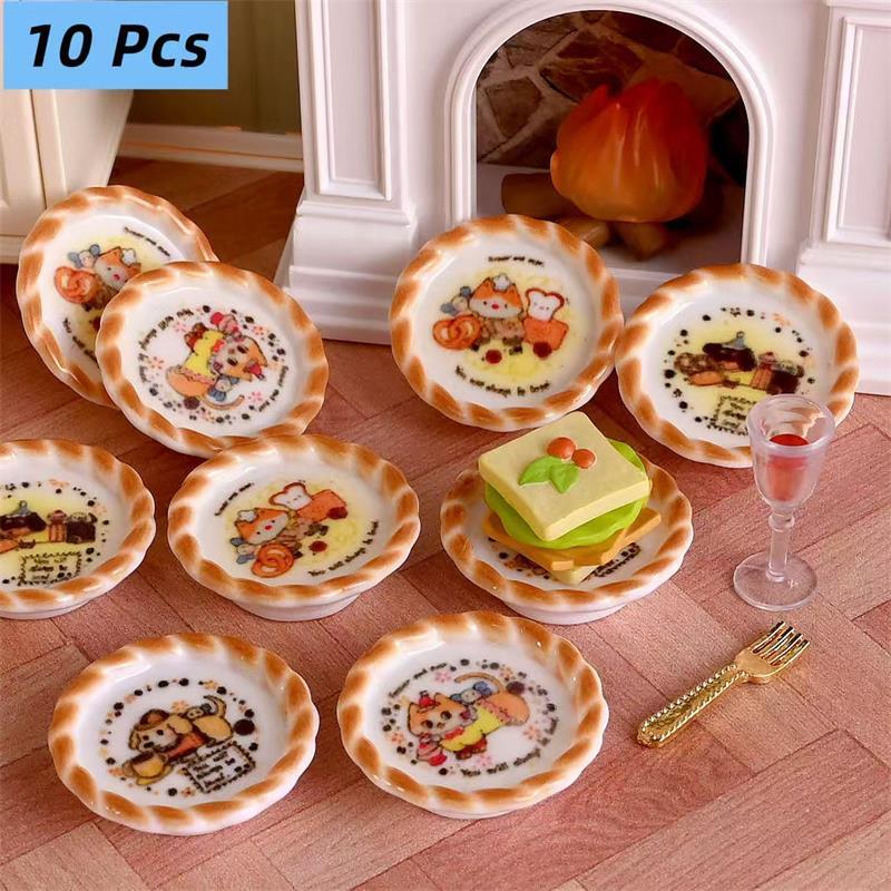 Diy Electronics Housing - 10 Buah/Set Rumah Boneka Miniatur Model