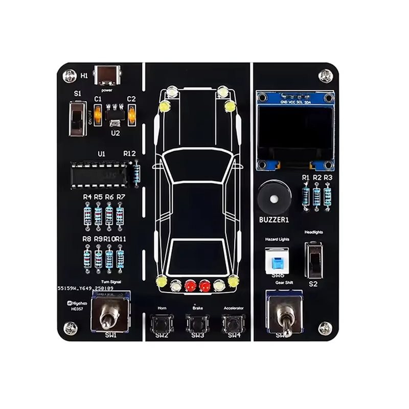 Diy Electronics Projects For Students - JABS-DIY Kit Praktik Simulasi Mengemudi Mobil,