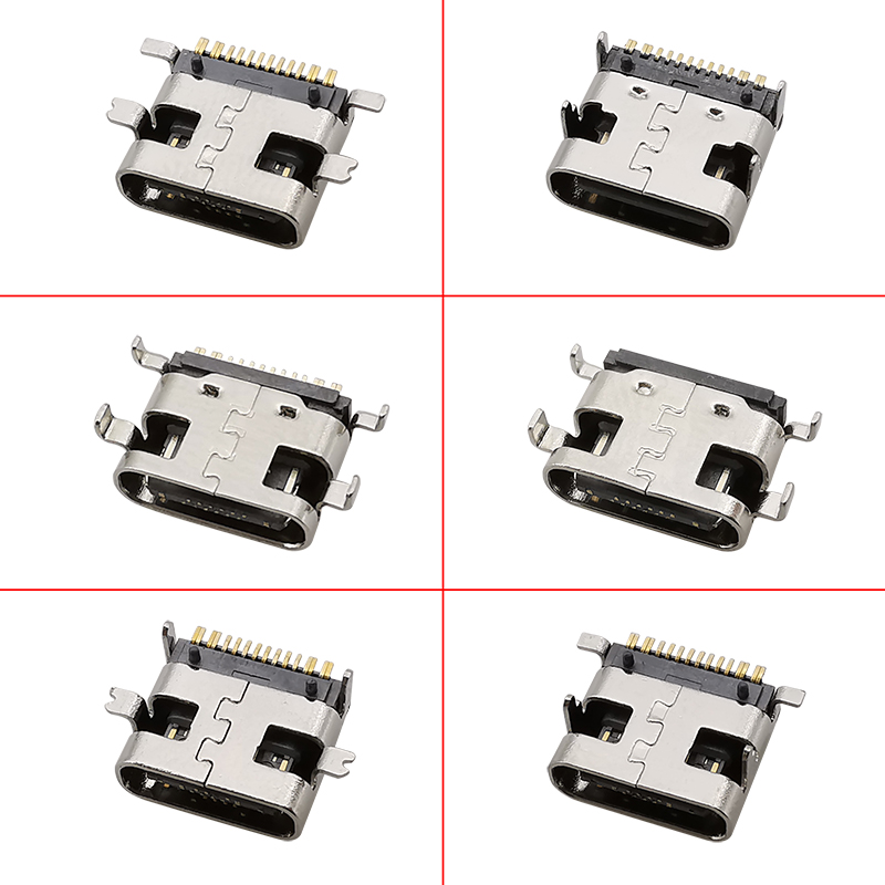 Smd Solder Paste - 10 buah USB Tipe C Perempuan