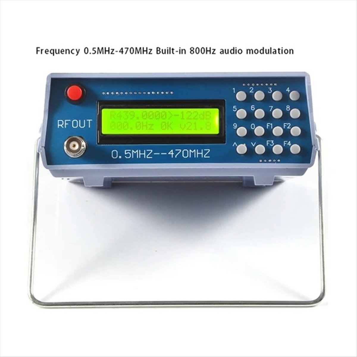 Diy Electronics Test Equipment - Generator Sinyal Tren 2026 0.5MHZ-470MHZ Alat