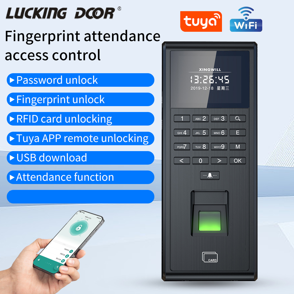Diy Electronics Button - Tuya sistem Kehadiran sidik jari, sistem