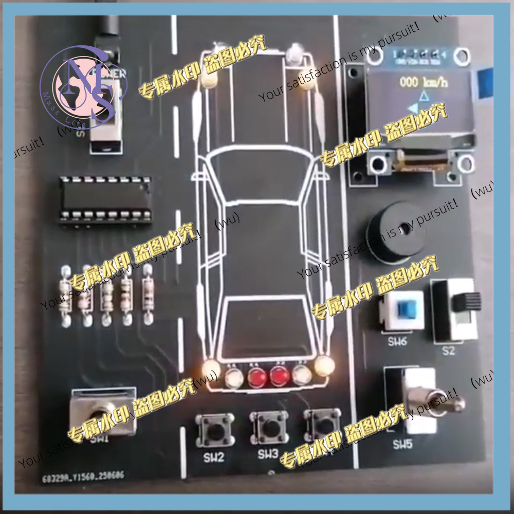 Diy Electronics Projects For Students - Simulator Mengemudi Mobil DIY, Kit Praktik