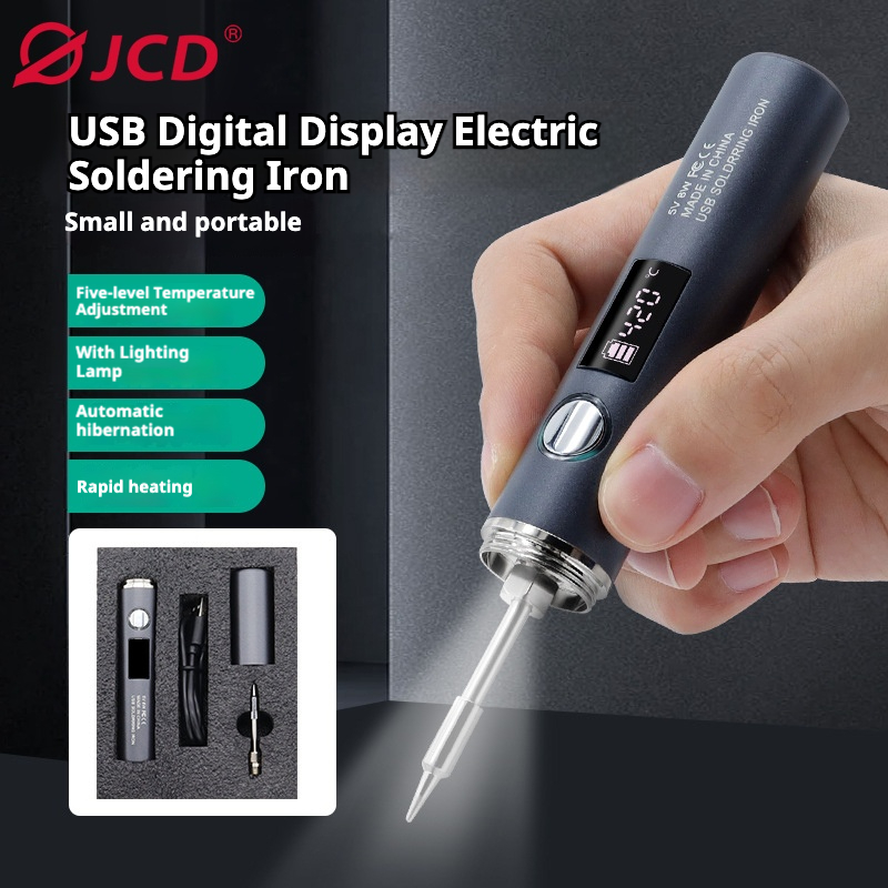 Diy Electronics Lab - Setrika Solder USB Type-C, 5-Kecepatan 260~420
