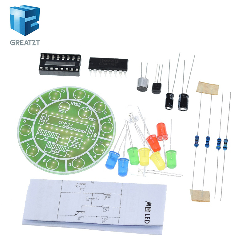 Diy Electronics Lab - GREATZT CD4017 Kit Lampu LED Berputar