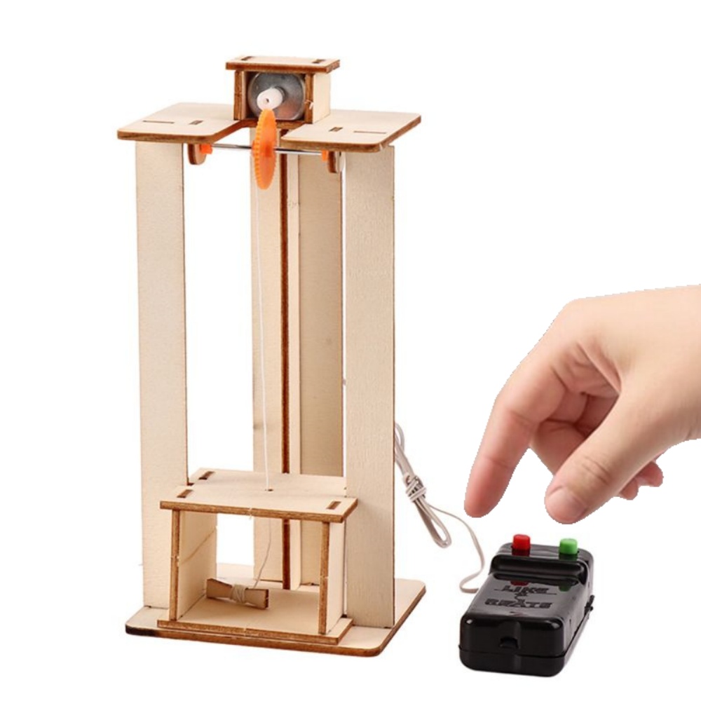 Diy Kit Elektronik - Mainan Puzzle Model Lift Listrik DIY