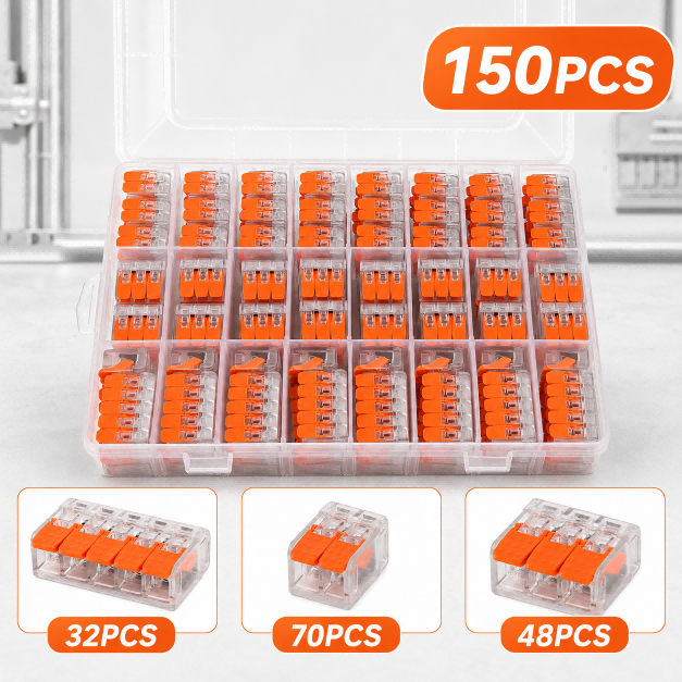 Diy Kit Elektronik - 10-150 Buah Konektor Kawat Cepat Elektrik