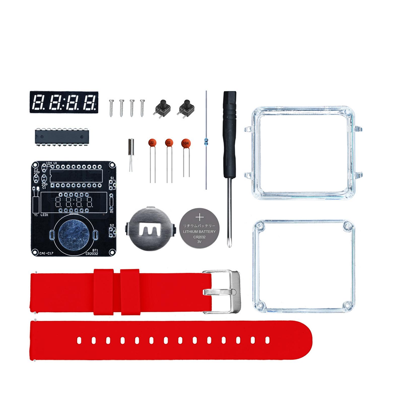 Diy Innovative Electronics - Kit Jam Tangan Elektronik DIY Perakitan