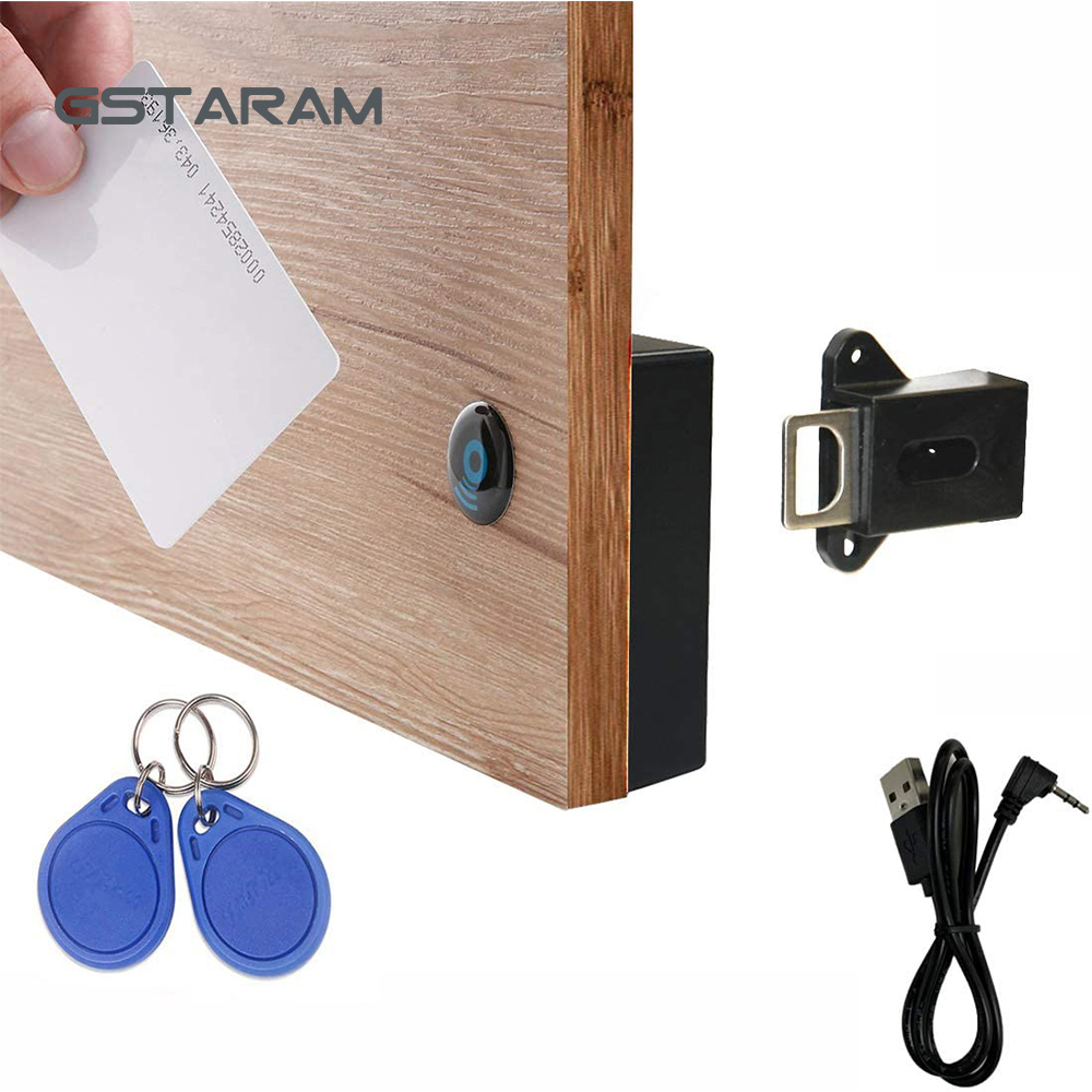 Diy Electronics Cabinet - Kunci kabinet Digital keamanan tersembunyi RFID