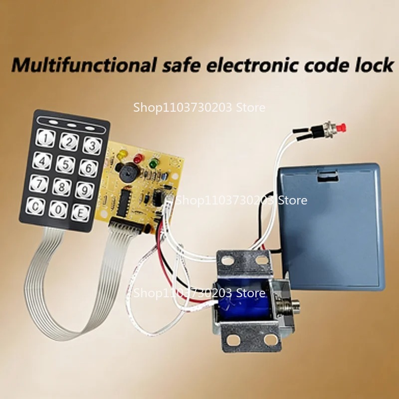 Diy Electronics Button - Kit Perbaikan Panel Brankas Multifungsi Menggantikan