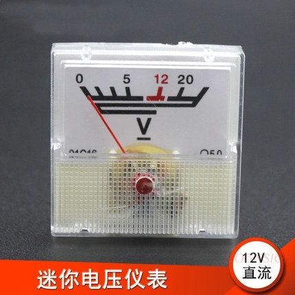 Pengukur tegangan Mini fisika  - Diy Electronics Test Equipment ulasan dan harga
