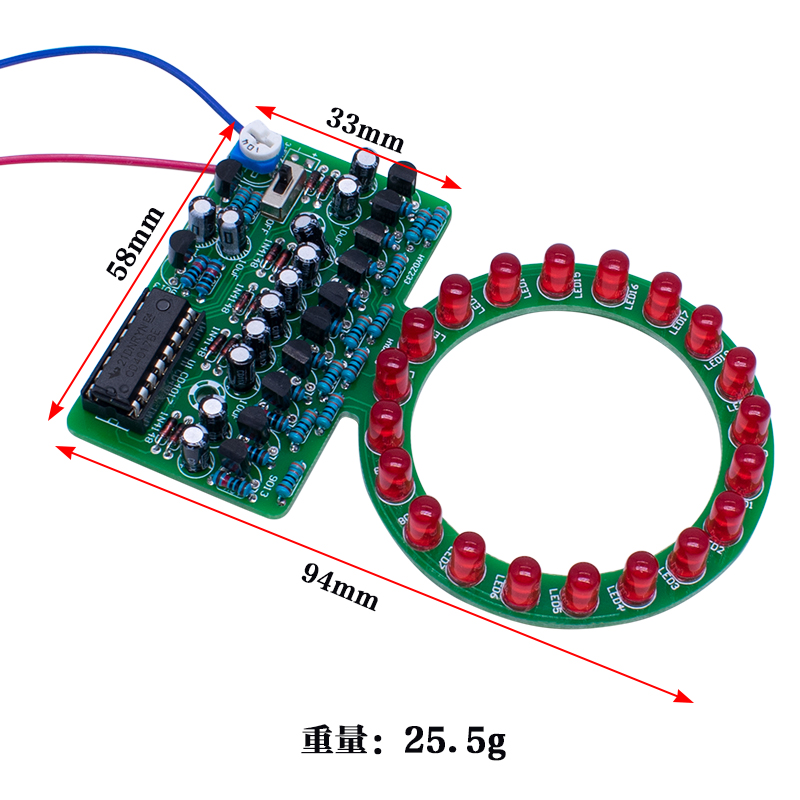 Kit DIY Lampu LED Gradien Cinc - Diy Electronics Projects For Students ulasan dan harga