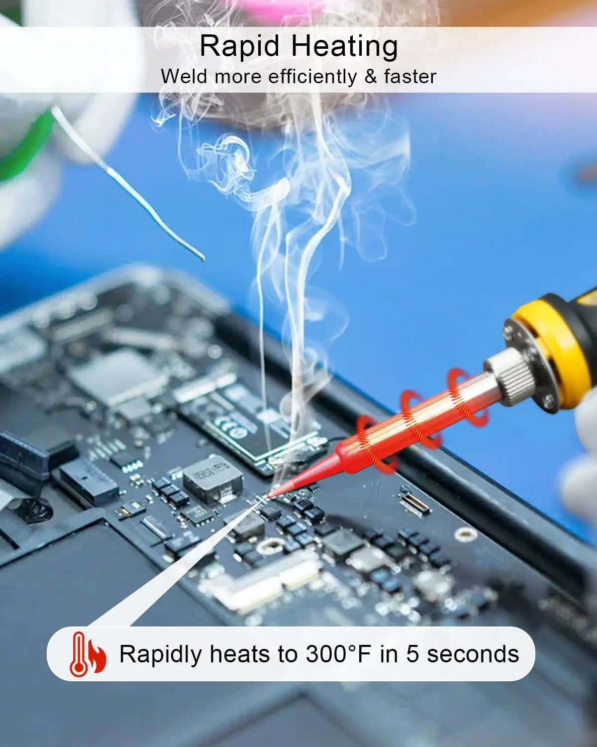 Kit Besi Solder Portabel Kompa - Diy Electronics Tools ulasan dan harga