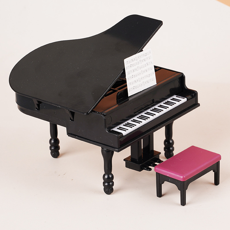 1:12 Miniatur Piano Rumah Bone - Diy Electronics Housing ulasan dan harga