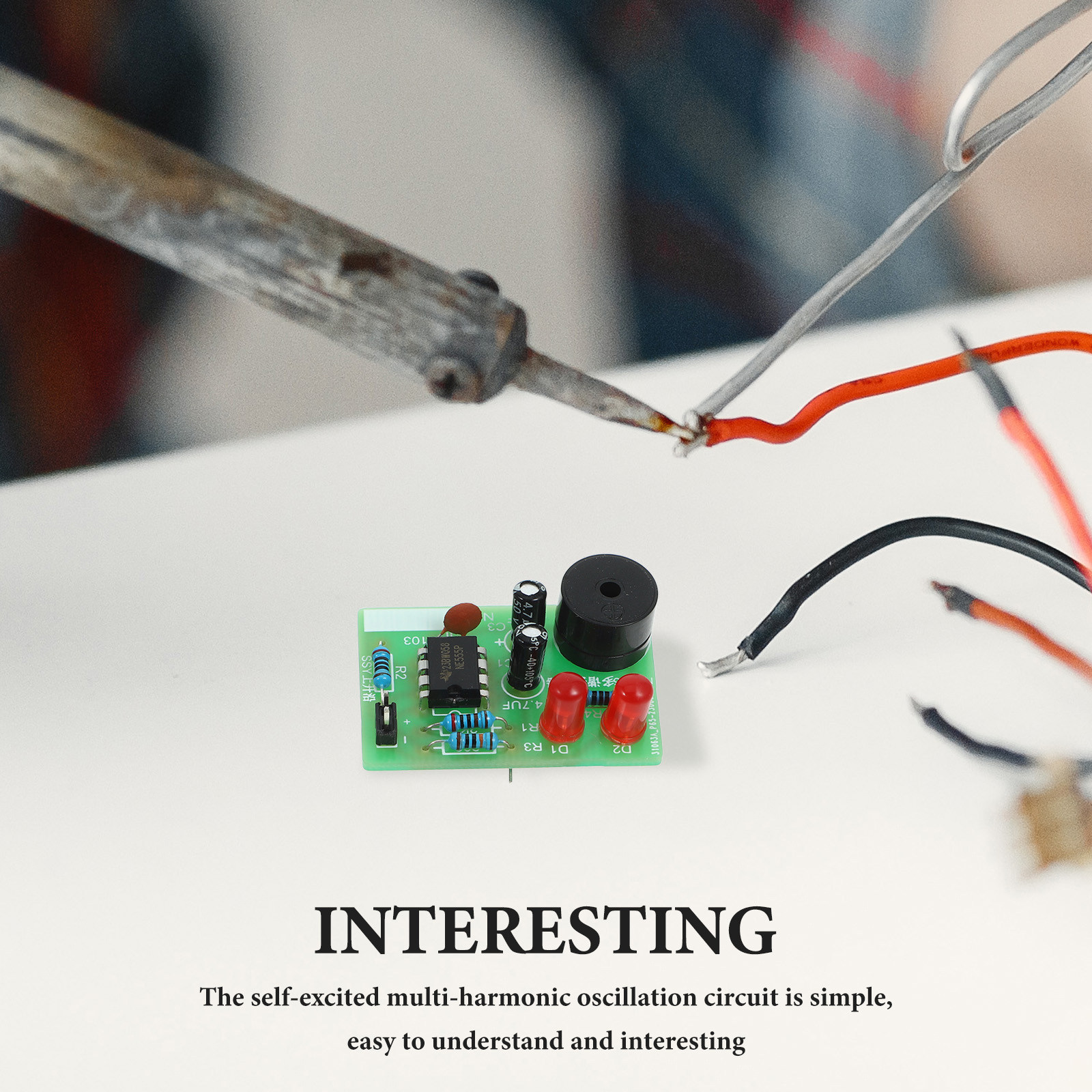 5Set Kit Pelatihan Penyolderan - Diy Electronics Projects ulasan dan harga