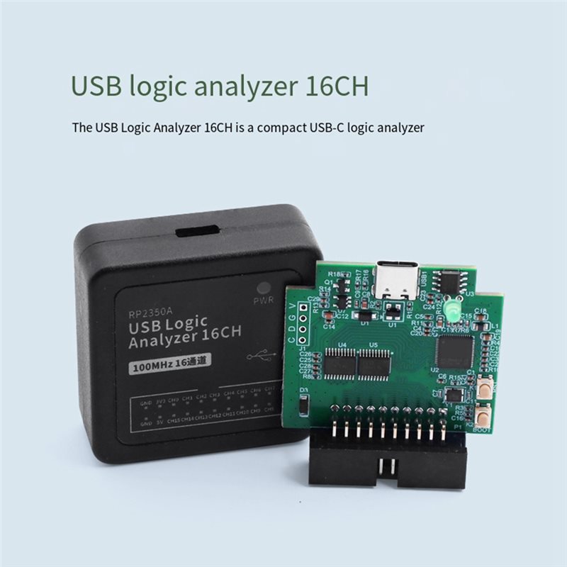 AAAF RP2350A Mikrokontroler 16 - Logic Analyzer Usb ulasan dan harga