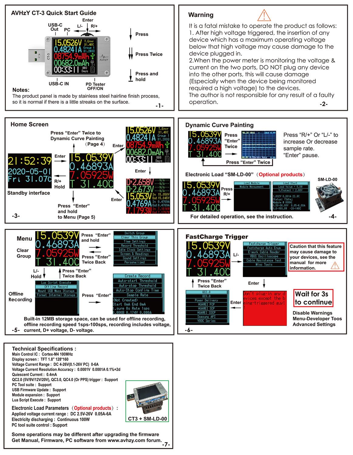 AVHzY USB 3.1 Meteran Daya Mul - Logic Analyzer Usb ulasan dan harga