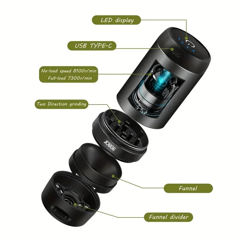 MOONSHADE penggiling tembakau  - Diy Electronics Tools ulasan dan harga