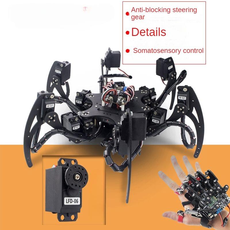 Kit Bingkai Robot Enam Kaki 3  - Diy Kit Elektronik ulasan dan harga