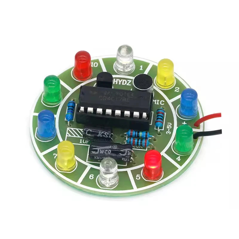 CD4017 warna-warni kontrol sua - Diy Electronics Lab ulasan dan harga