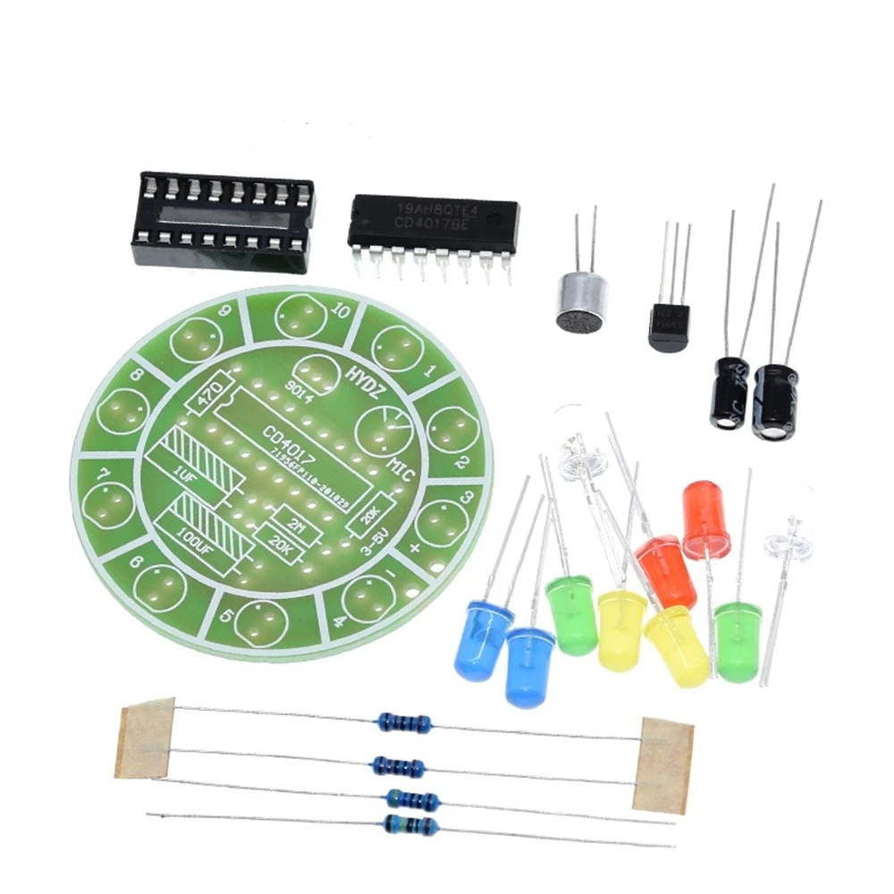 CD4017 warna-warni kontrol sua - Diy Electronics Lab ulasan dan harga