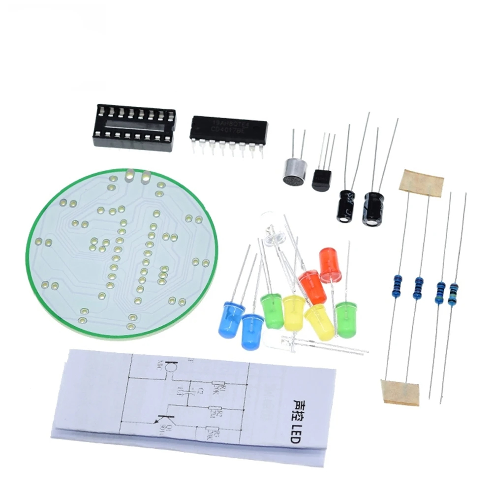 CD4017 warna-warni kontrol sua - Diy Electronics Lab ulasan dan harga