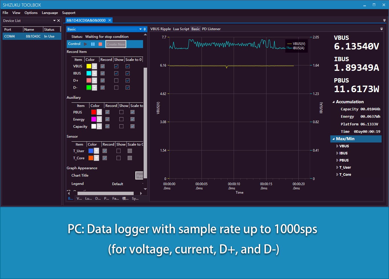 USB 3.1 Penguji Meter Daya Mul - Logic Analyzer Usb ulasan dan harga