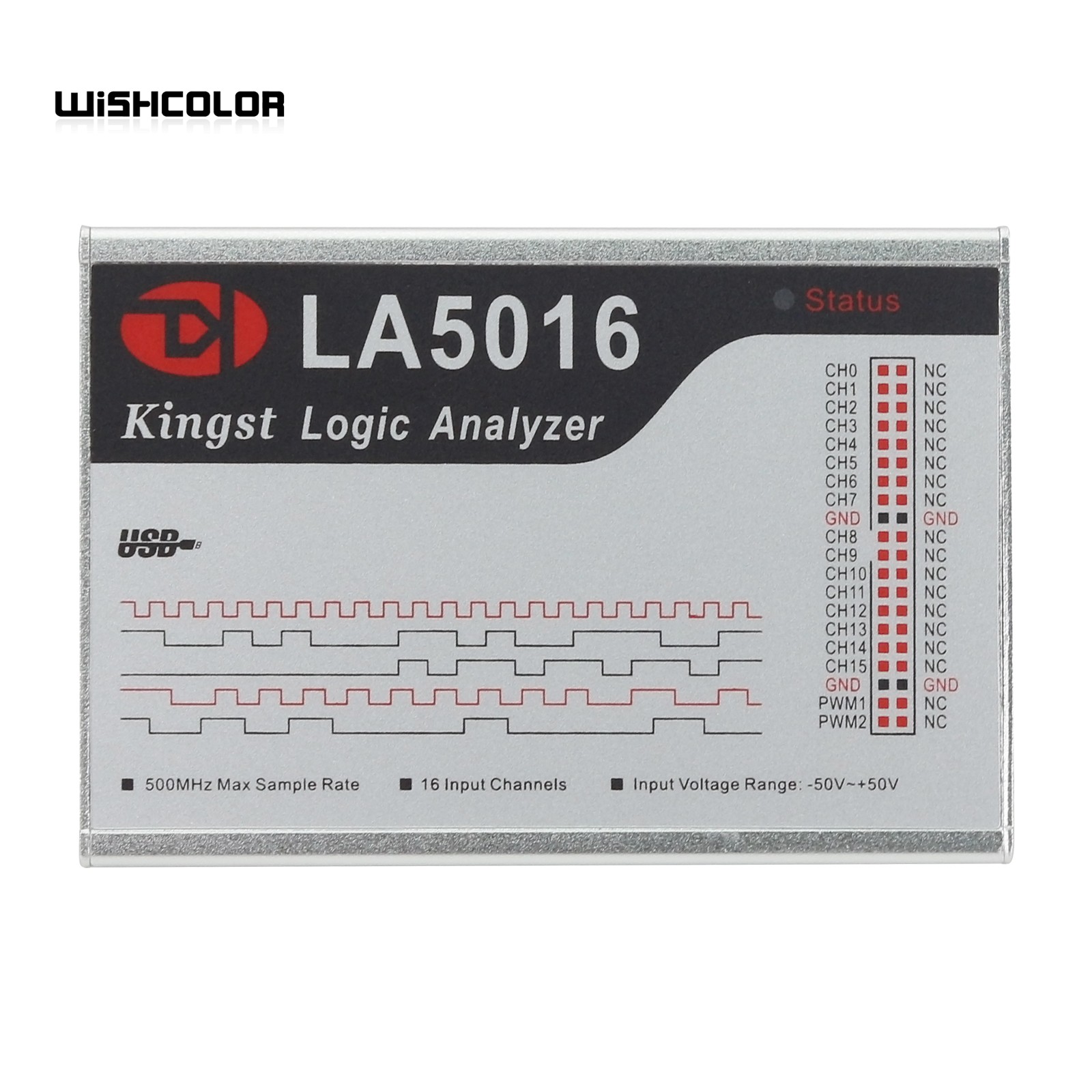 Wishcolor LA5016 penganalisa l - Logic Analyzer Usb ulasan dan harga