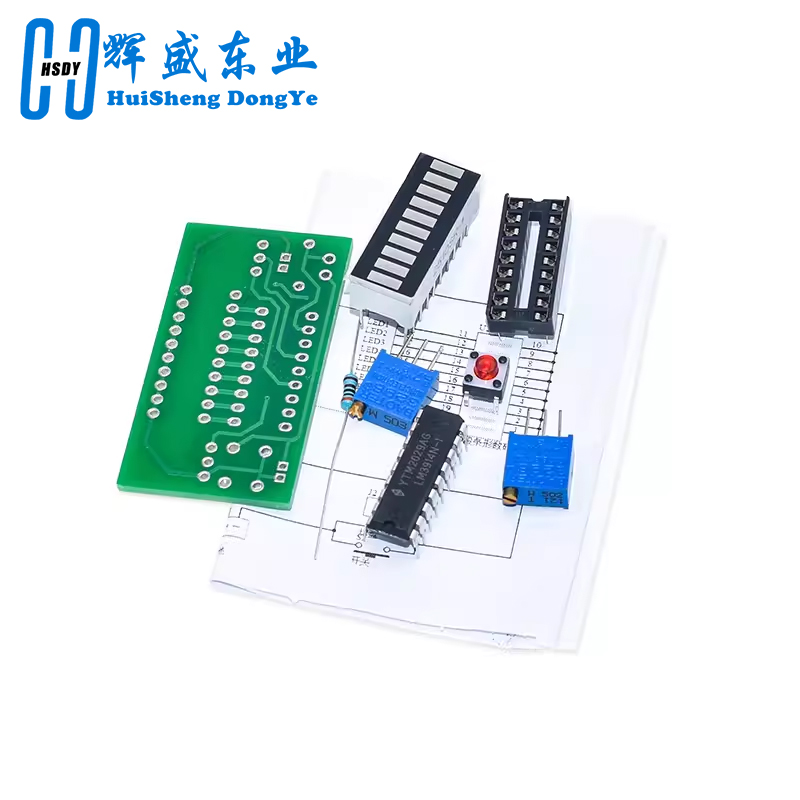 LM3914 10 segmen 3.7V Lithium  - Diy Electronics Test Equipment ulasan dan harga