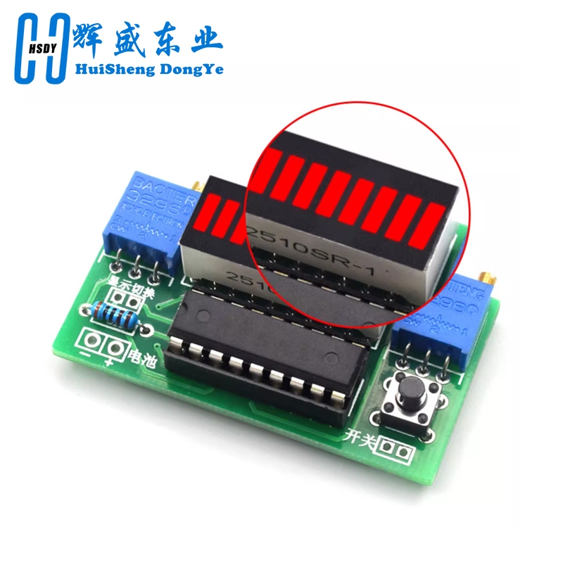 LM3914 10 segmen 3.7V Lithium  - Diy Electronics Test Equipment ulasan dan harga