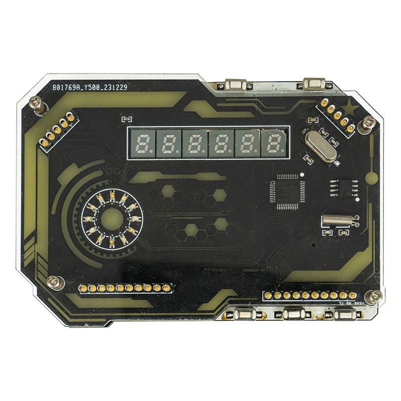 ABLU-Desktop Jam Digital Elekt - Diy Innovative Electronics ulasan dan harga