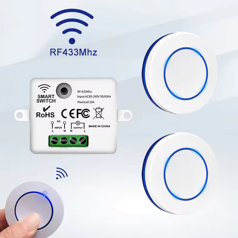 RF 433MHz pengendali jarak jau - Diy Electronics Button ulasan dan harga