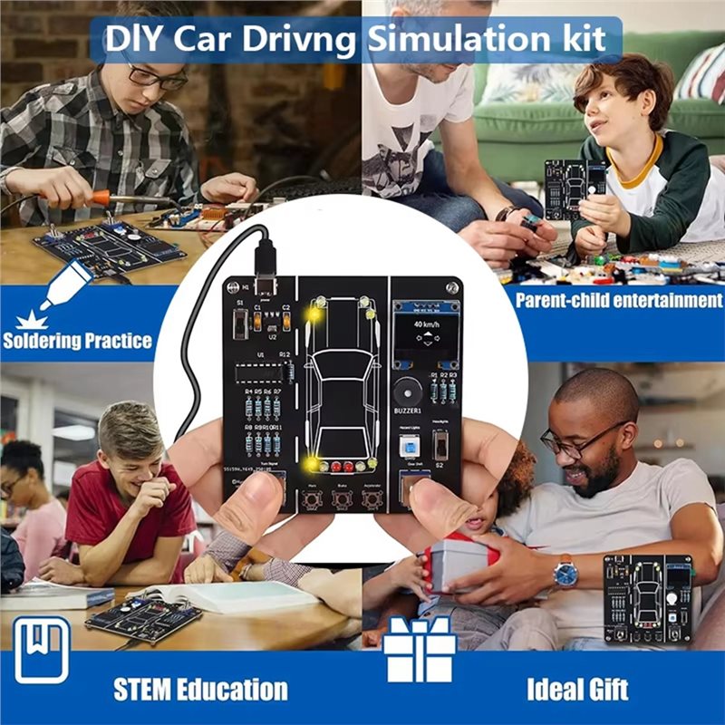 JABS-DIY Kit Praktik Simulasi  - Diy Electronics Projects For Students ulasan dan harga
