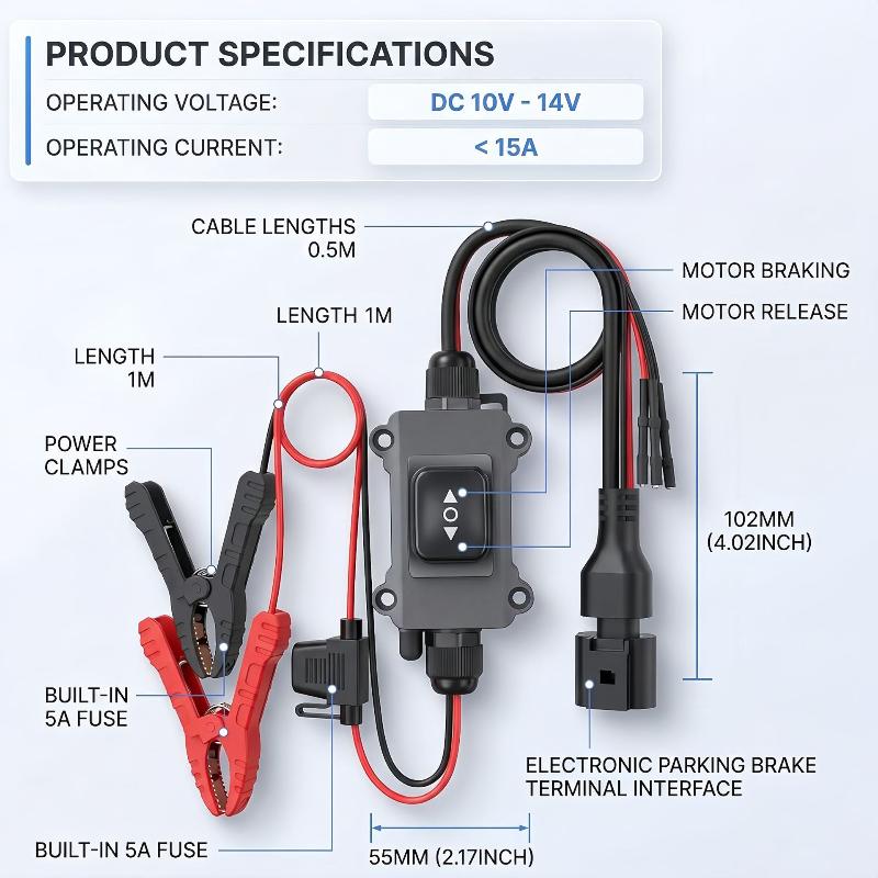 Alat Pelepas Motor Kaliper EPB - Diy Electronics Tools ulasan dan harga