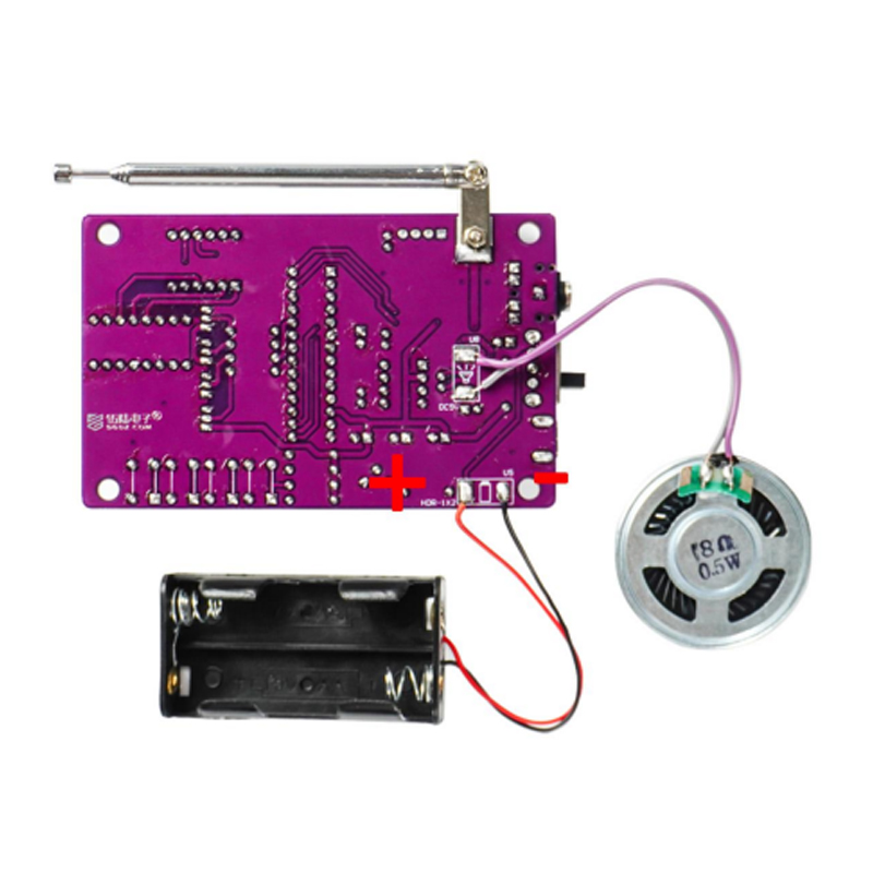 Kit Elektronik Radio FM DIY 87 - Diy Electronics Projects ulasan dan harga