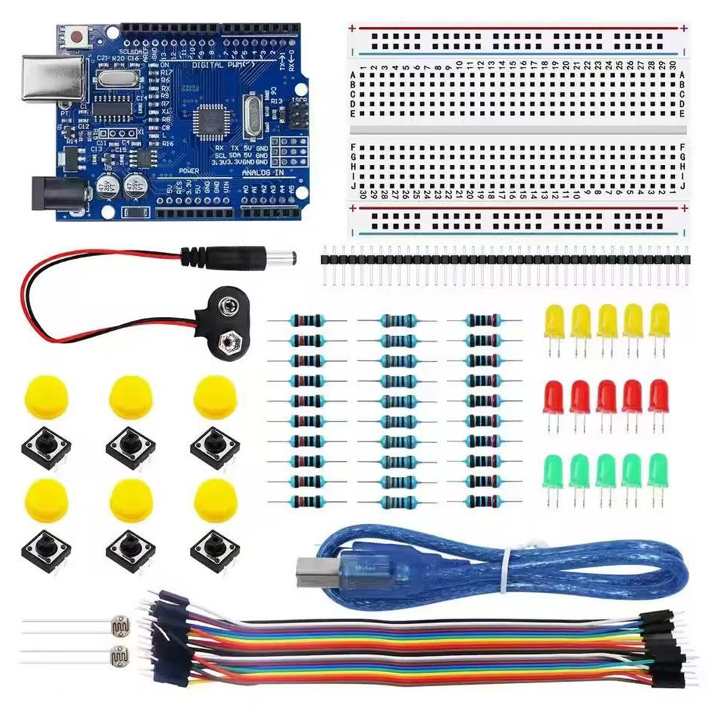 Kit Pemula Elektronik DIY Untu - Diy Electronics Lab ulasan dan harga