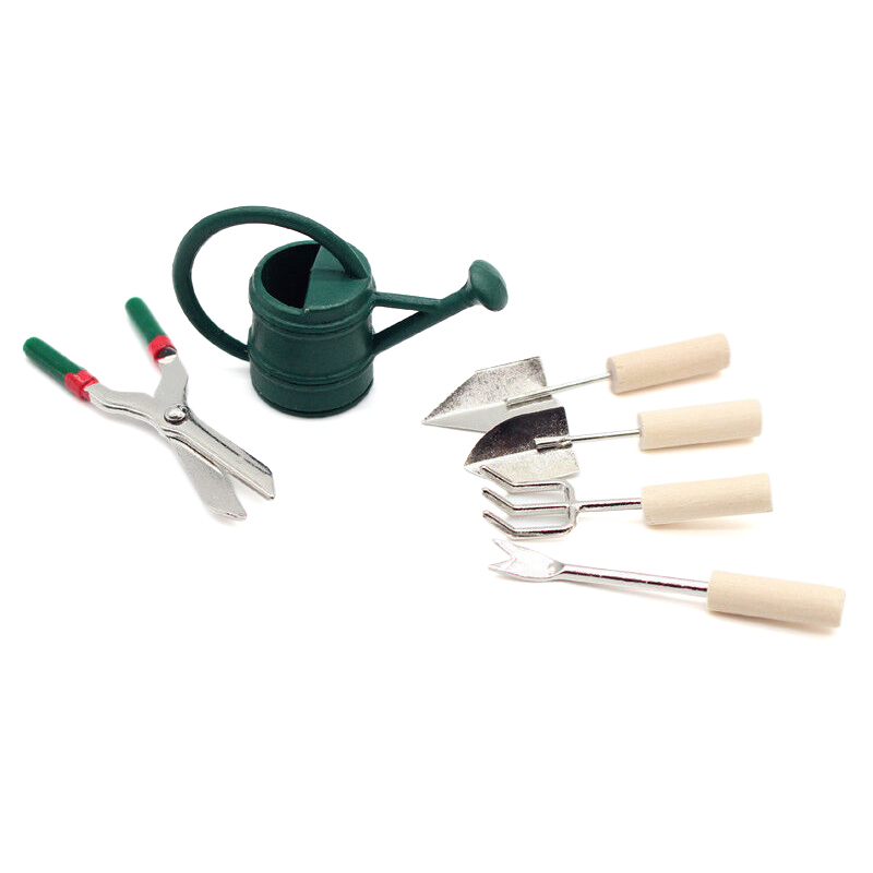 1/12 Set Alat Berkebun Miniatu - Diy Electronics Housing ulasan dan harga