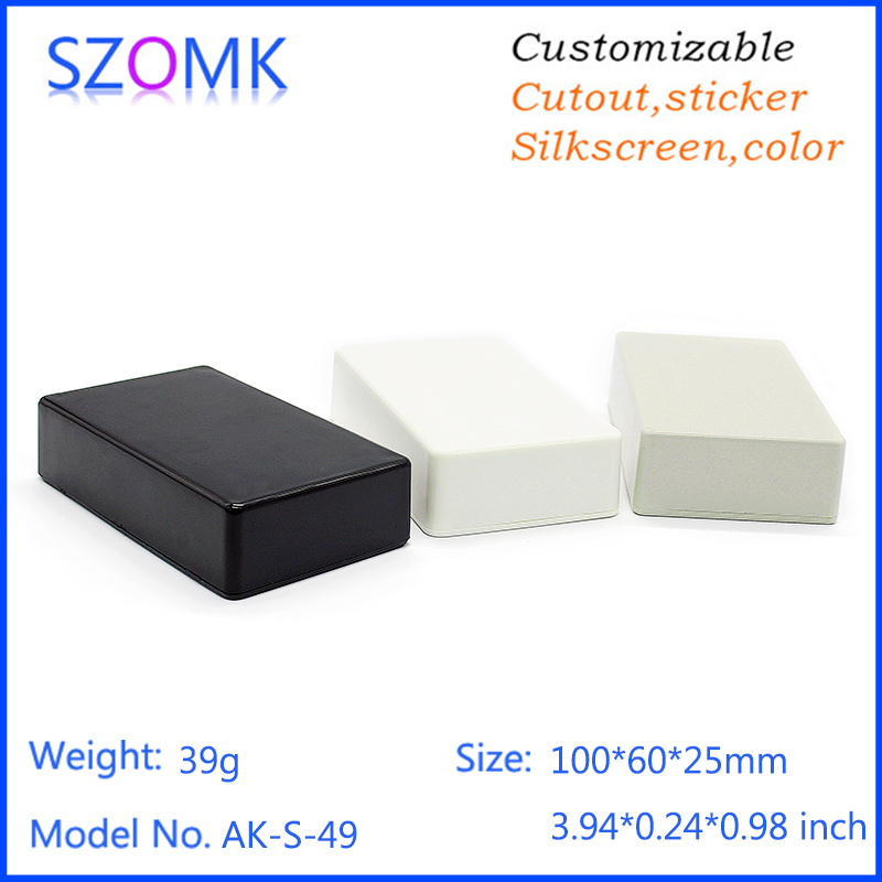 4 buah 100*60*25mm plastik ins - Diy Electronics Cabinet ulasan dan harga