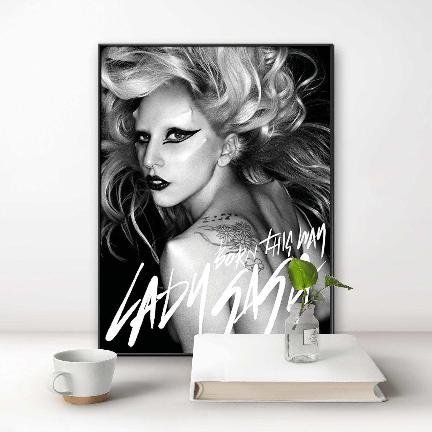 L-Lady G-Gaga Lukisan Berlian  - Diy Electronics Art ulasan dan harga