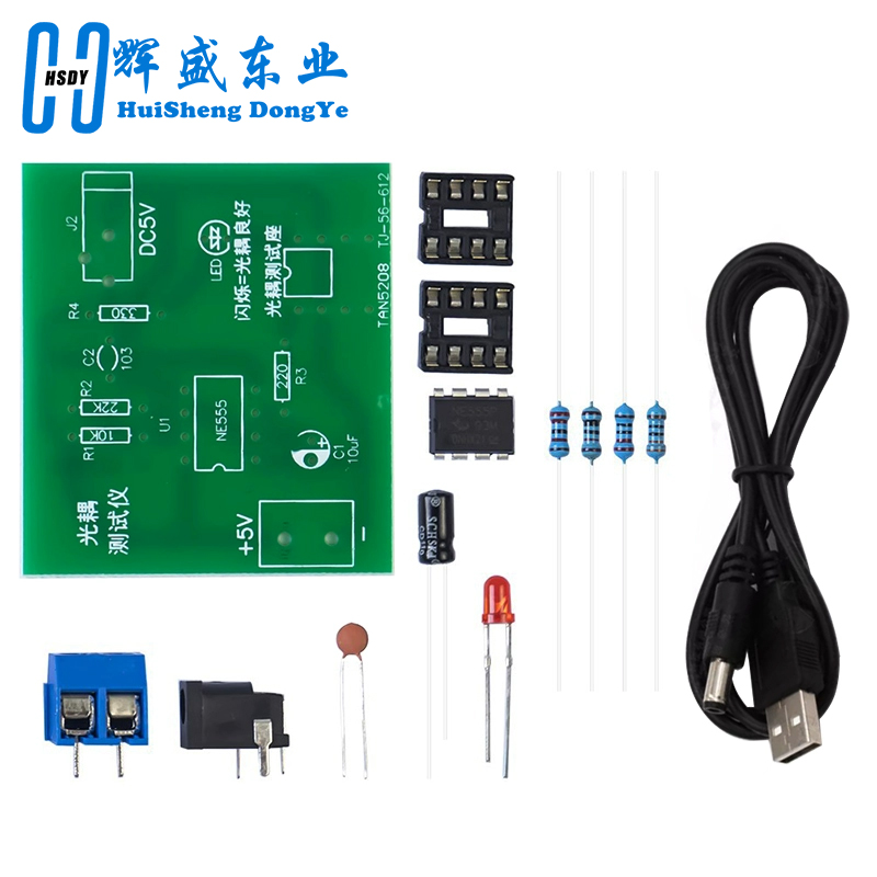 Kit Penguji Optocoupler 555 Ki - Diy Electronics Test Equipment ulasan dan harga