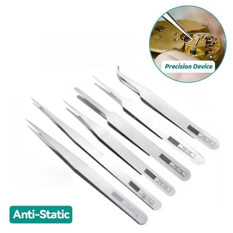 Kit Pinset Baja Tahan Karat An - Diy Electronics Tools ulasan dan harga